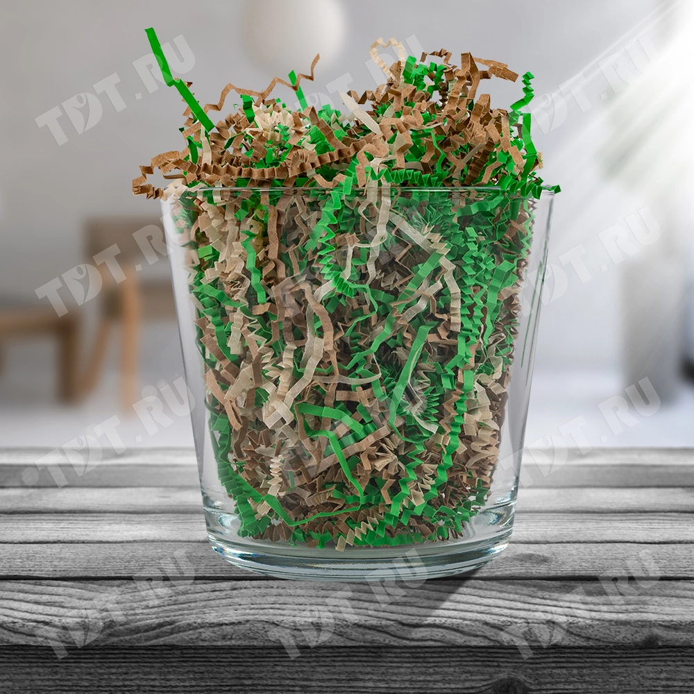 Бумажный наполнитель «Лесной дозор», цветная бумага, микс, 1 кг