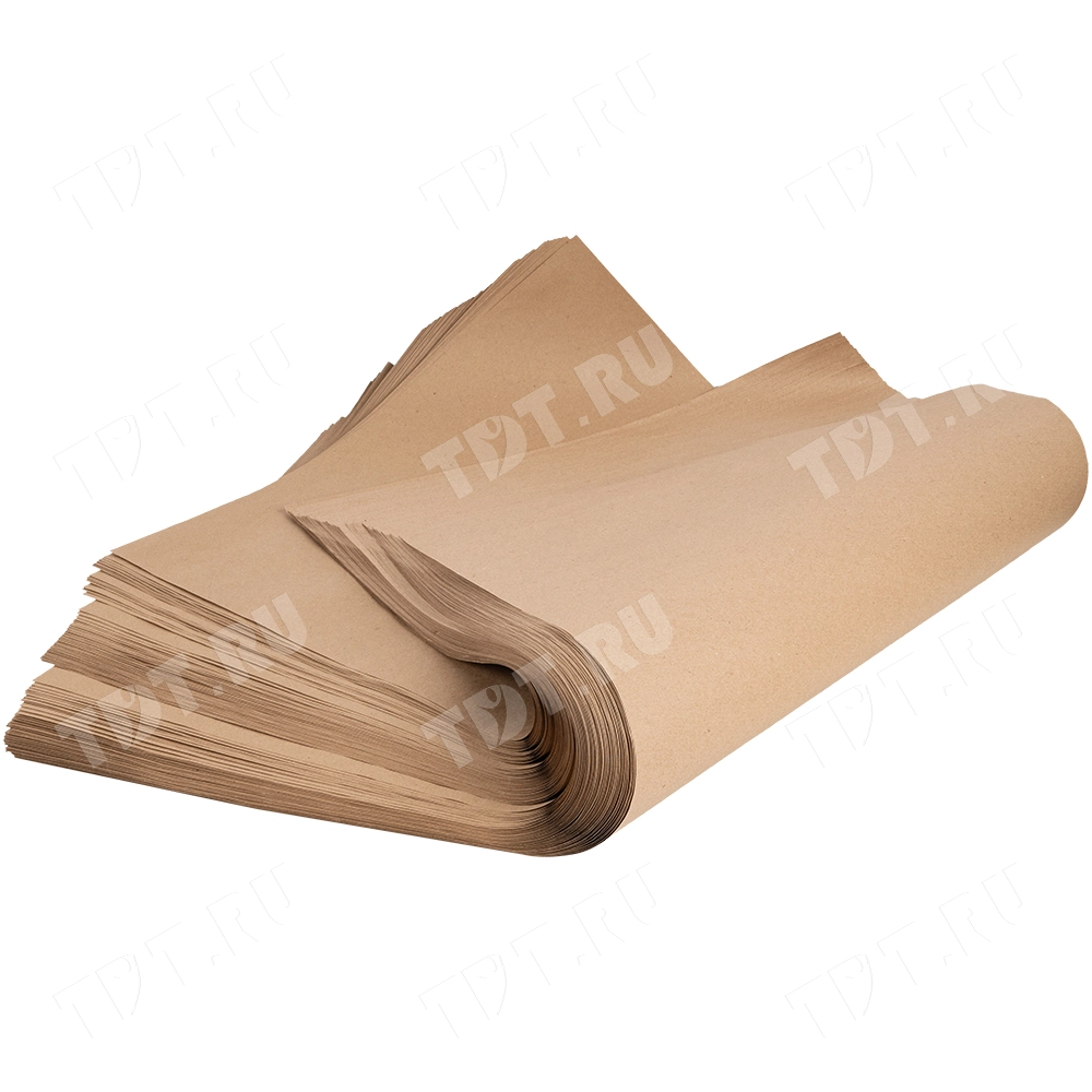 Бумага крафт в листах, 0.53*0.84 м, 5 кг, 144 листа