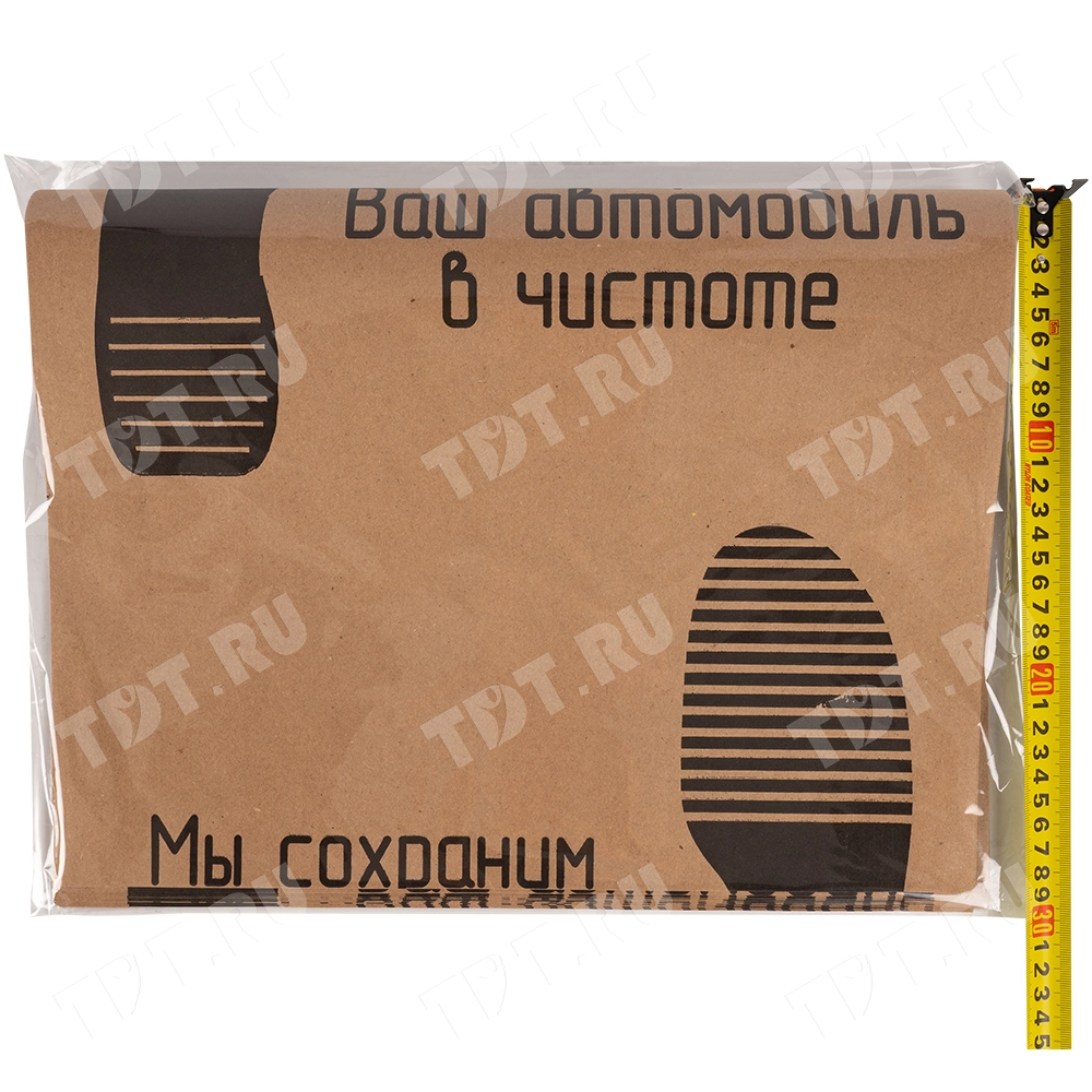 Бумажный одноразовый коврик для автомобиля, 38*60 см, 20 листов