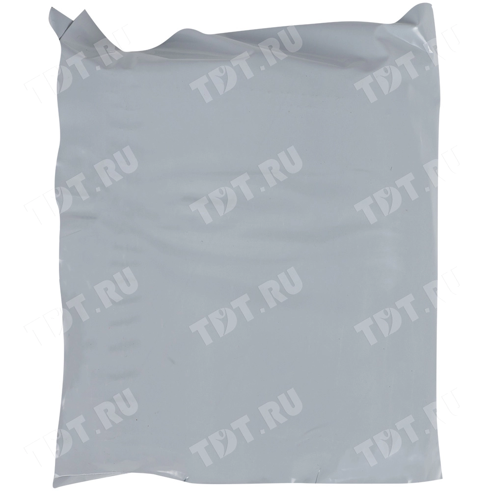 Курьер-пакет прозрачный, без кармана, 190*240+40 мм, 50 мкм, 100 шт.