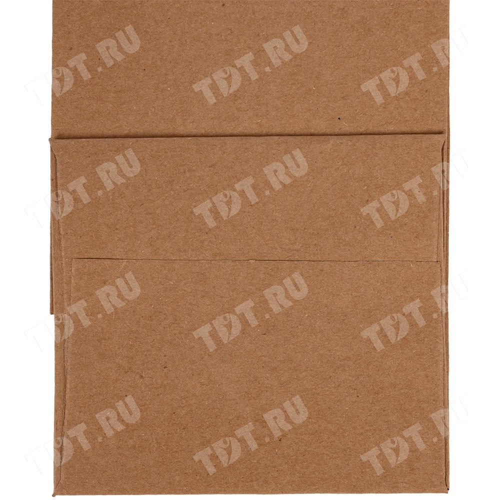 Крафт пакет с веревочной ручкой для бутылок, 120 г/м², 10*9*33 см
