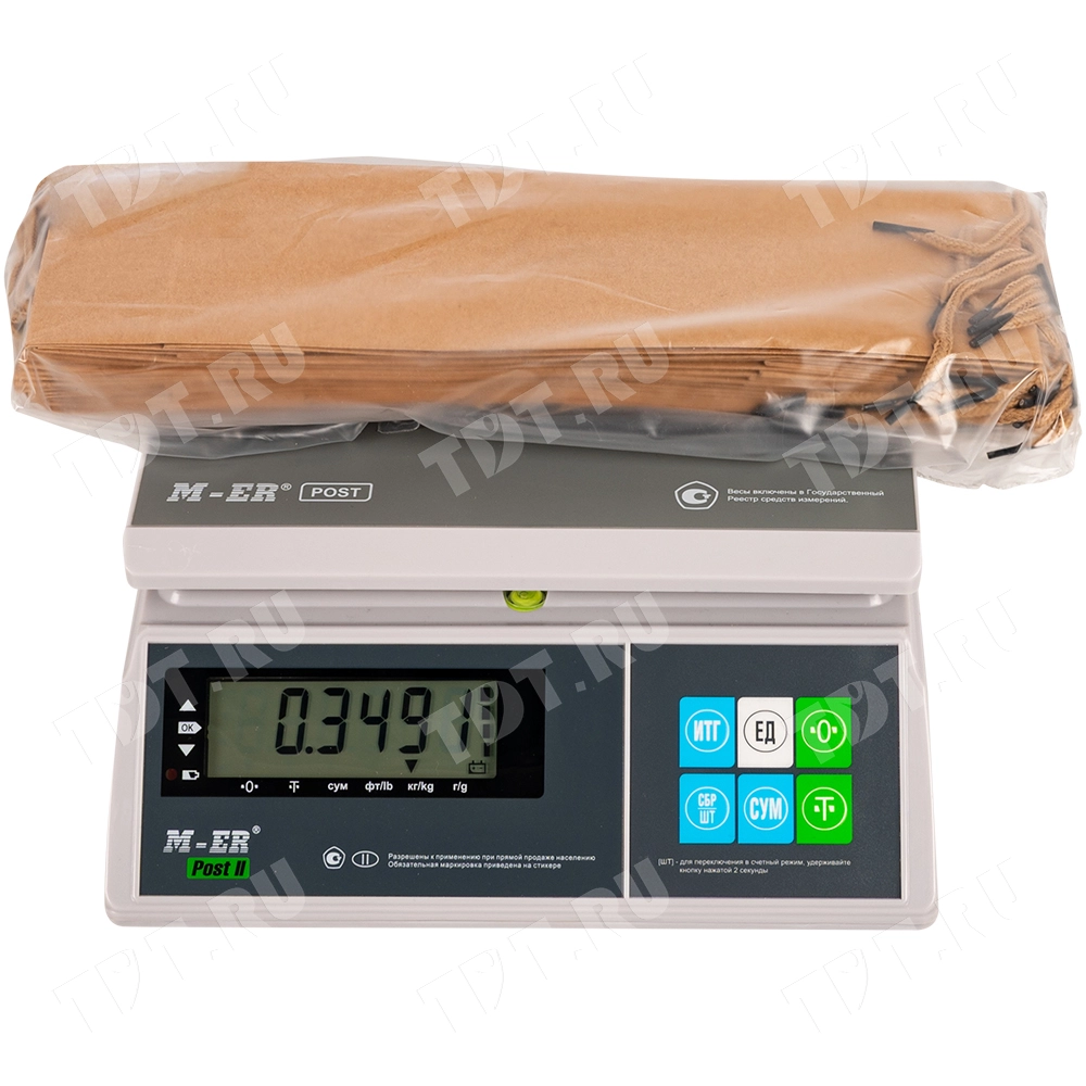 Крафт пакет с веревочной ручкой для бутылок, 120 г/м², 10*9*33 см