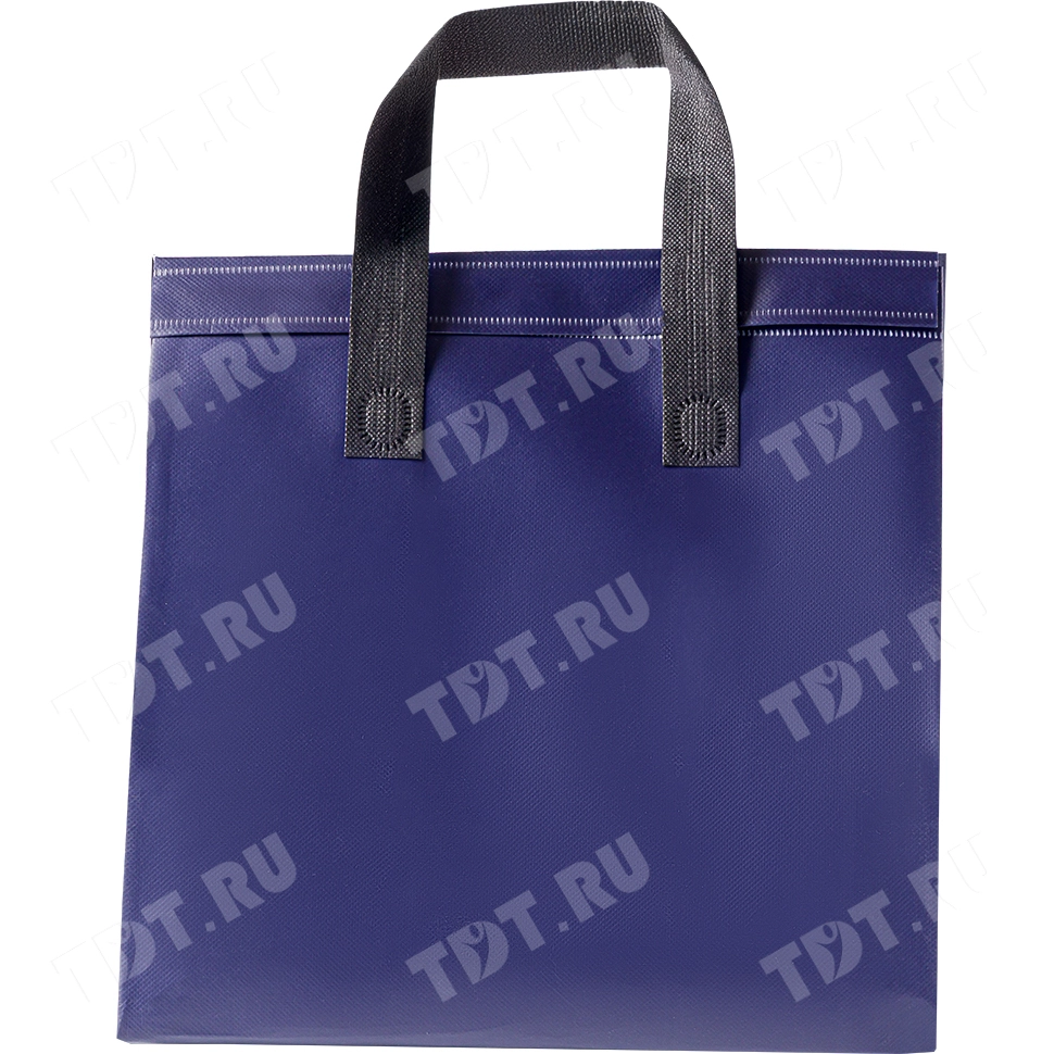 Термошоппер для продуктов с клейкой лентой, 300*200*300 мм, синий