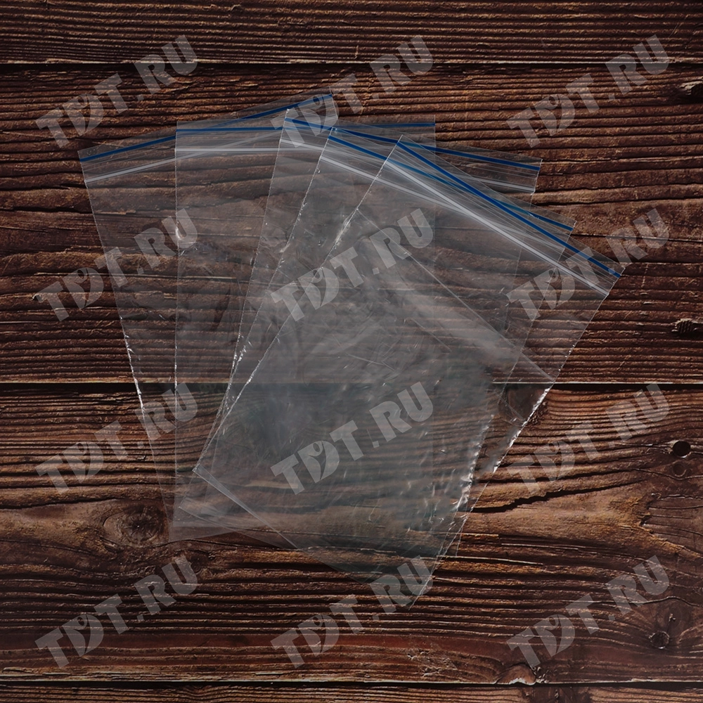 Пакеты Zip Lock, 100*150 мм, 30-35 мкм, 100 шт.
