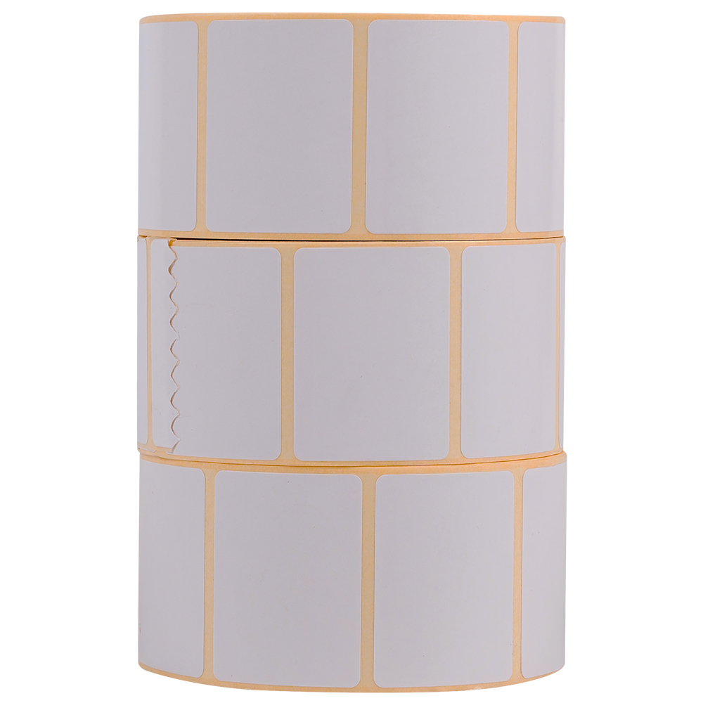 Термоэтикетки самоклеящиеся ЭКО 40*30 мм, втулка 40 мм, 1000 шт./рол. Термоэтикетки самоклеящиеся ЭКО 40*30 мм, втулка 40 мм, 1000 шт./рол.