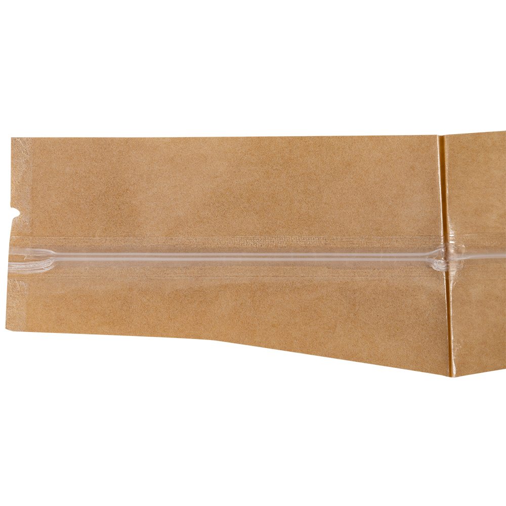 Крафт дой-пак с zip lock, прямоугольное окно 7 см, 13.5*4*22.5 см, 50 шт. Крафт дой-пак с zip lock, прямоугольное окно 7 см, 13.5*4*22.5 см, 50 шт.