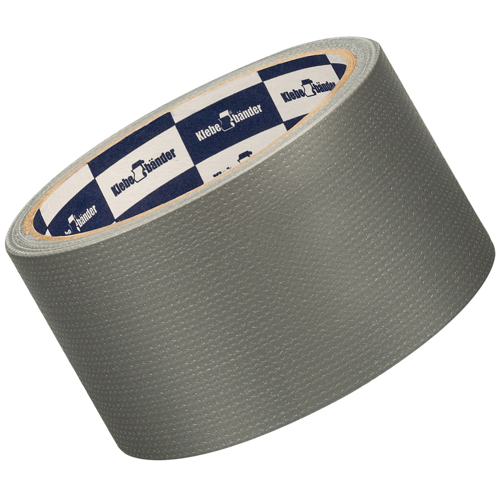 Армированная клейкая лента Klebebander, серая, 50мм*10м Армированная клейкая лента Klebebander, серая, 50мм*10м