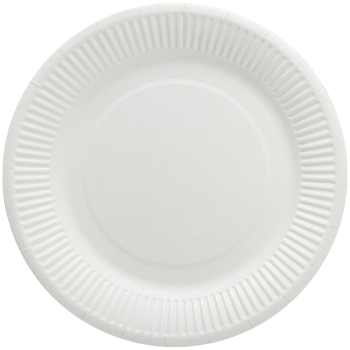 Круглая тарелка, белая, ∅ 180 мм, 100 шт.