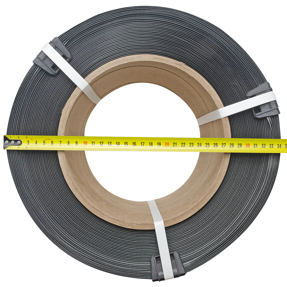 Стреппинг лента полипропиленовая (ПП), 12мм*0.5мм*2000м, серая Стреппинг лента полипропиленовая (ПП), 12мм*0.5мм*2000м, серая