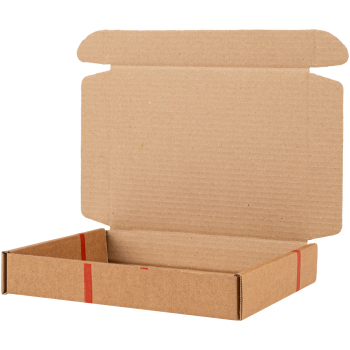 Самосборный короб «Бантик», бурый, 260*195*42 мм, Т-23 В