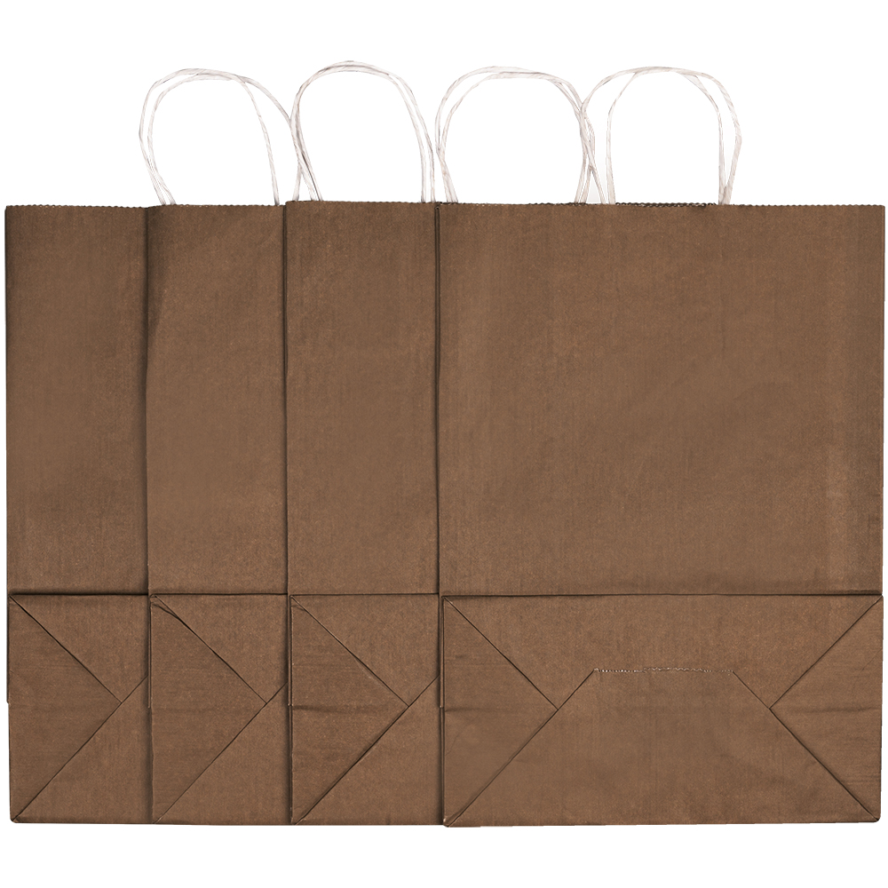 Крафт пакет с крученой ручкой «Капучино», 80 г/м², 25*11*32 см Крафт пакет с крученой ручкой «Капучино», 80 г/м², 25*11*32 см