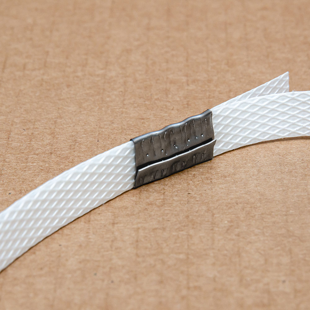 Скобы металлические для ПП ленты, 13 мм, 1000 шт./уп. Скобы металлические для ПП ленты, 13 мм, 1000 шт./уп.