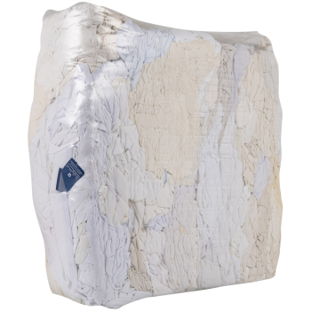 Трикотажная ветошь, белая, 10 кг