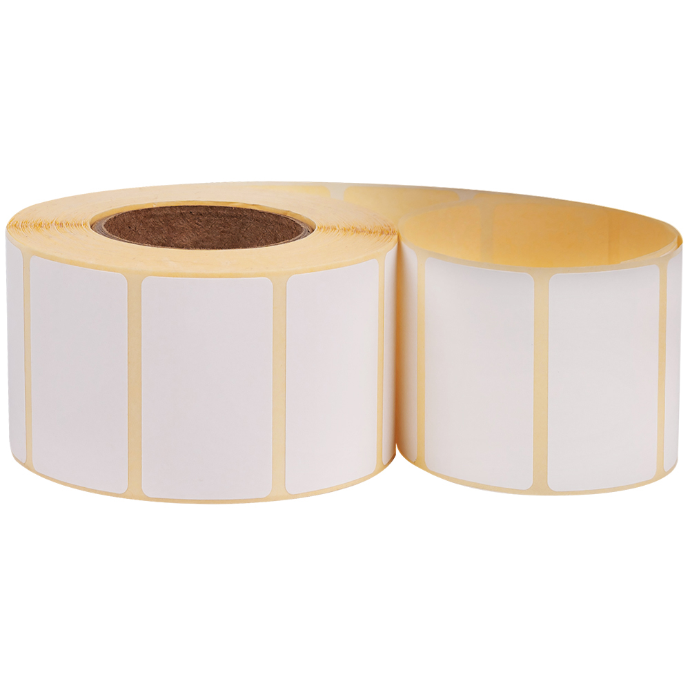 Термоэтикетки самоклеющиеся ЭКО 43*25 мм, втулка 40 мм, 1000 шт./рол. Термоэтикетки самоклеющиеся ЭКО 43*25 мм, втулка 40 мм, 1000 шт./рол.