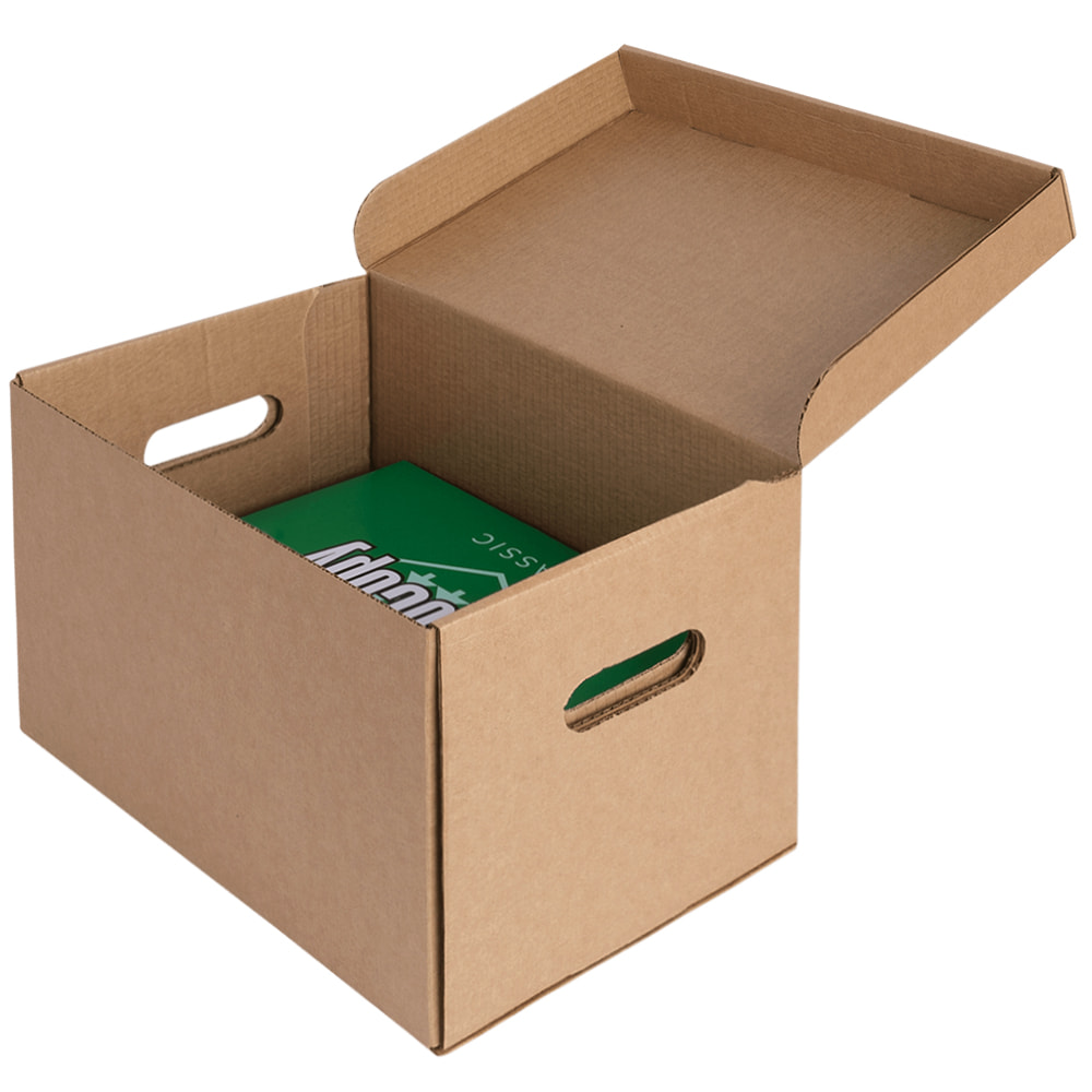 Короб для переезда №9 (архивный) А4, 330*230*230 мм, Т-24 В Короб для переезда №9 (архивный) А4, 330*230*230 мм, Т-24 В