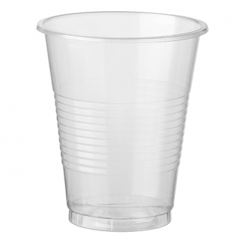 Одноразовый стакан «Эконом», пластиковый, прозрачный, 200 мл, 100 шт.