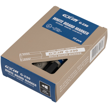 Маркер для магнитной доски Gxin G-230, черный, 3 мм, 10 шт./уп.
