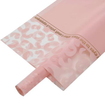 Пленка флористическая «Нежность», розовая, 10*0.58 м