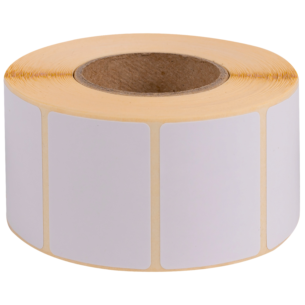 Термоэтикетки самоклеящиеся ЭКО 40*30 мм, втулка 40 мм, 1000 шт./рол. Термоэтикетки самоклеящиеся ЭКО 40*30 мм, втулка 40 мм, 1000 шт./рол.