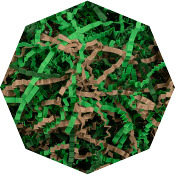 Бумажный наполнитель «Камуфляж удачи», цветная бумага, микс, 1 кг