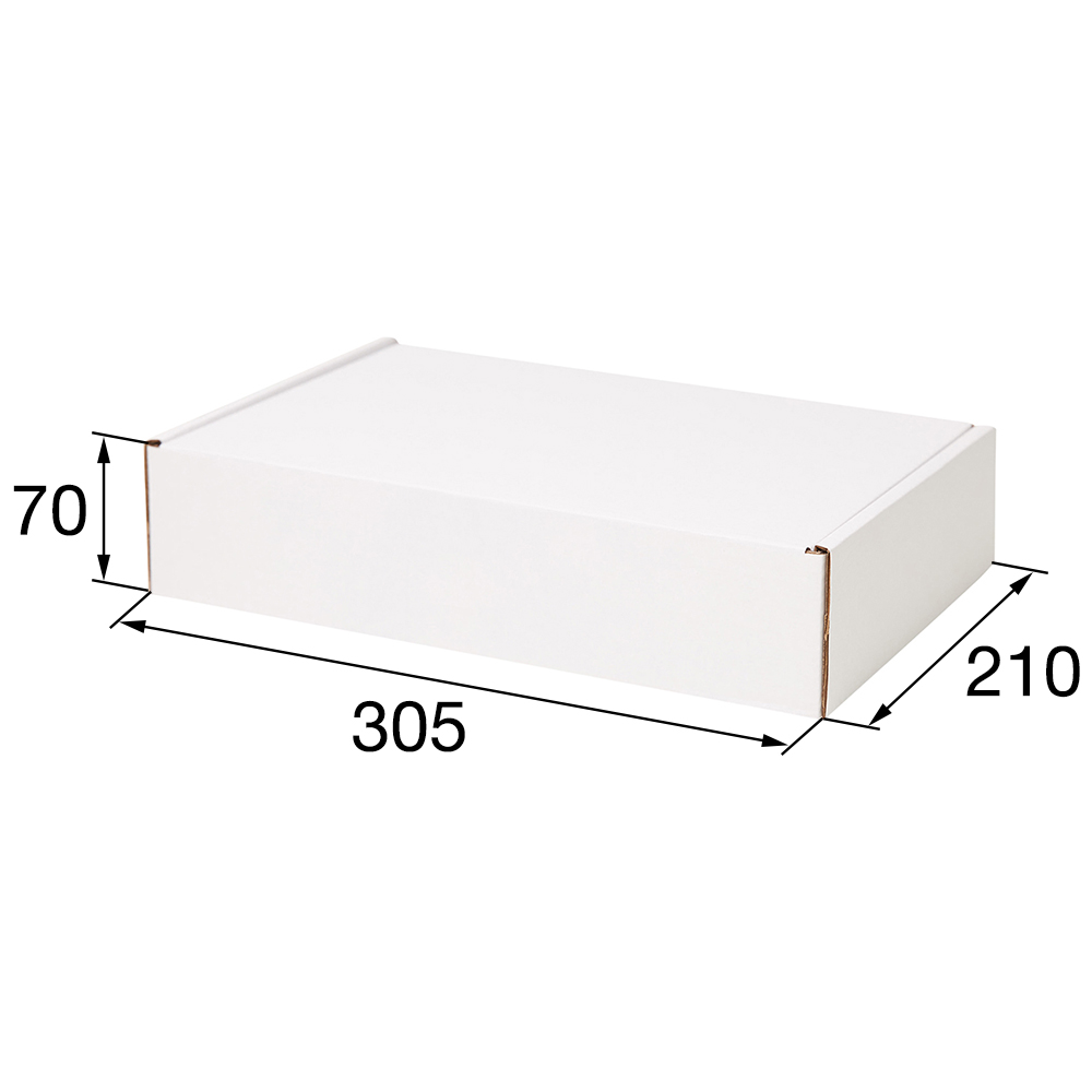 Короб №70/1, беленый, 305*210*70 мм Короб №70/1, беленый, 305*210*70 мм