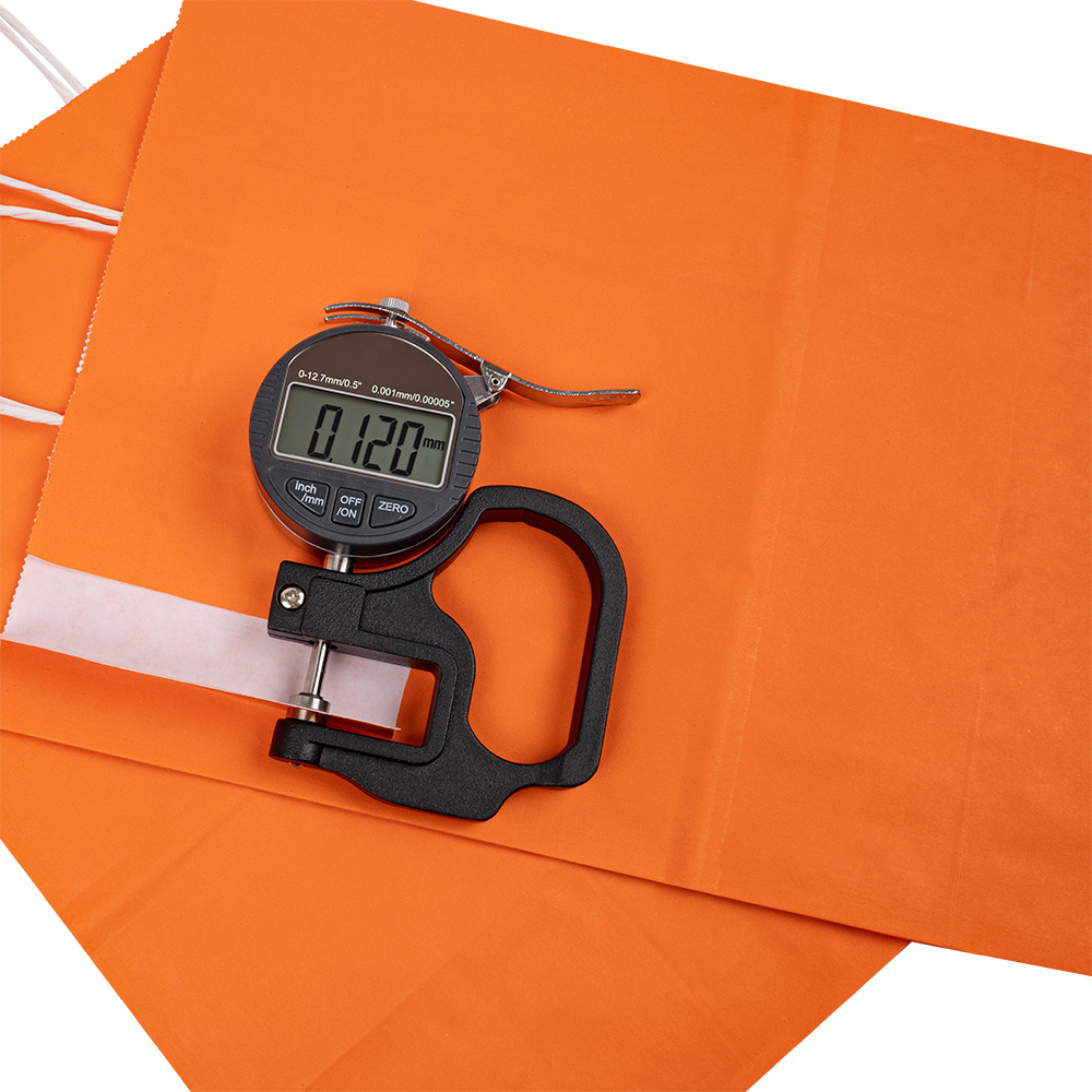 Крафт пакет с крученой ручкой «Оранжевый», 80 г/м², 25*11*32 см Крафт пакет с крученой ручкой «Оранжевый», 80 г/м², 25*11*32 см