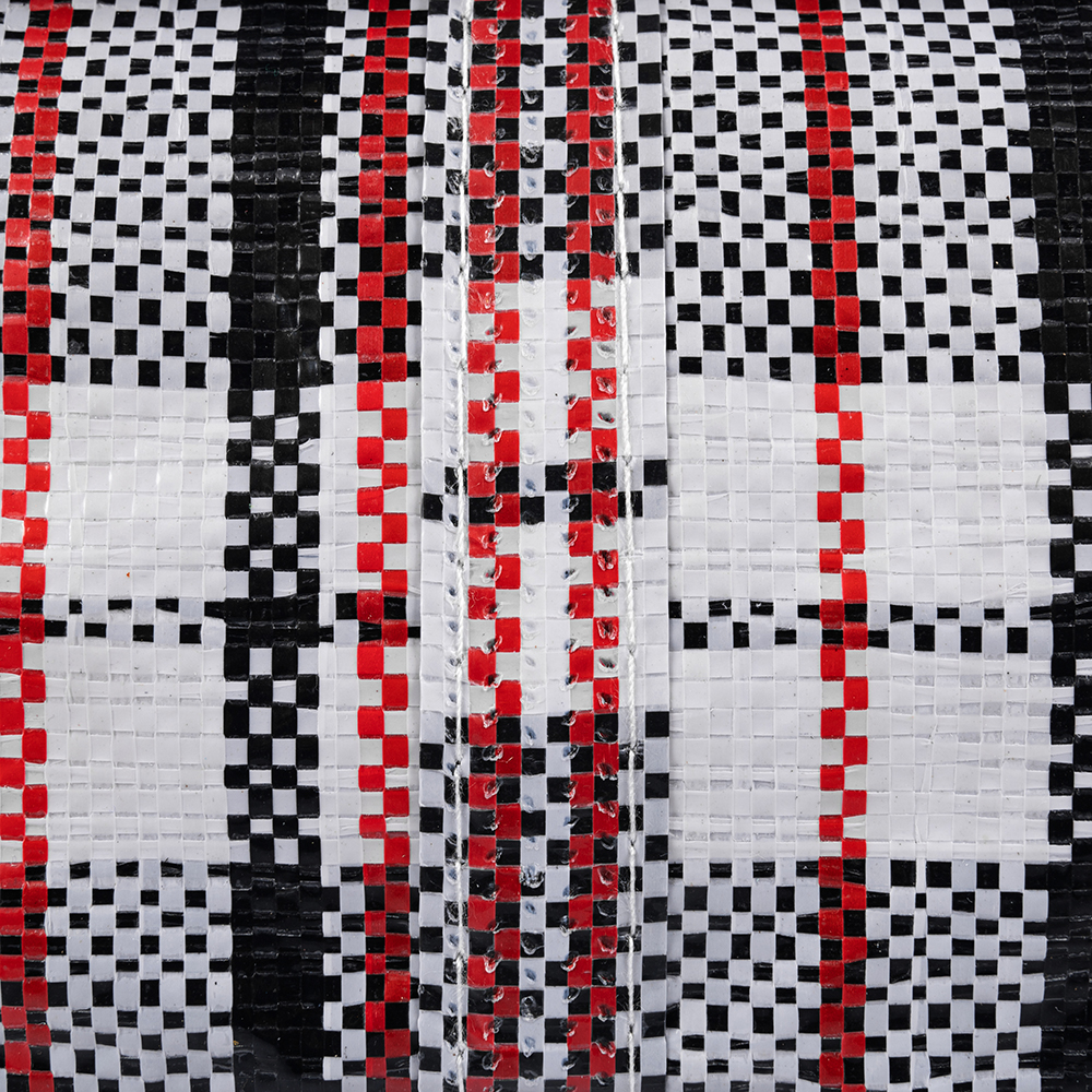 Сумка однослойная хозяйственная, 68 л, 60*25*45 см, чёрно-красная Сумка однослойная хозяйственная, 68 л, 60*25*45 см, чёрно-красная