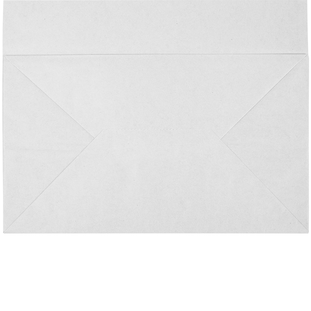 Белый пакет с крученой ручкой, 80 г/м², 28*15*35 см Белый пакет с крученой ручкой, 80 г/м², 28*15*35 см