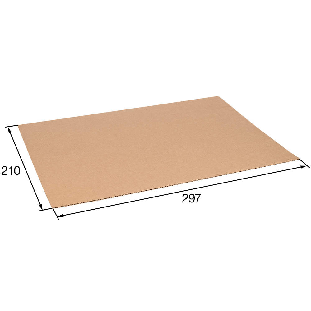 Мини-лист гофрокартона Т21, формат А4, 210*297 мм Мини-лист гофрокартона Т21, формат А4, 210*297 мм