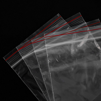 Пакет Zip Lock, прозрачный, 200*300 мм, 50 мкм, 100 шт.