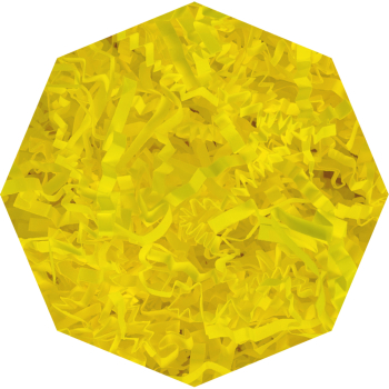 Бумажный наполнитель «Лазерный лимон», цветная бумага, 1 кг