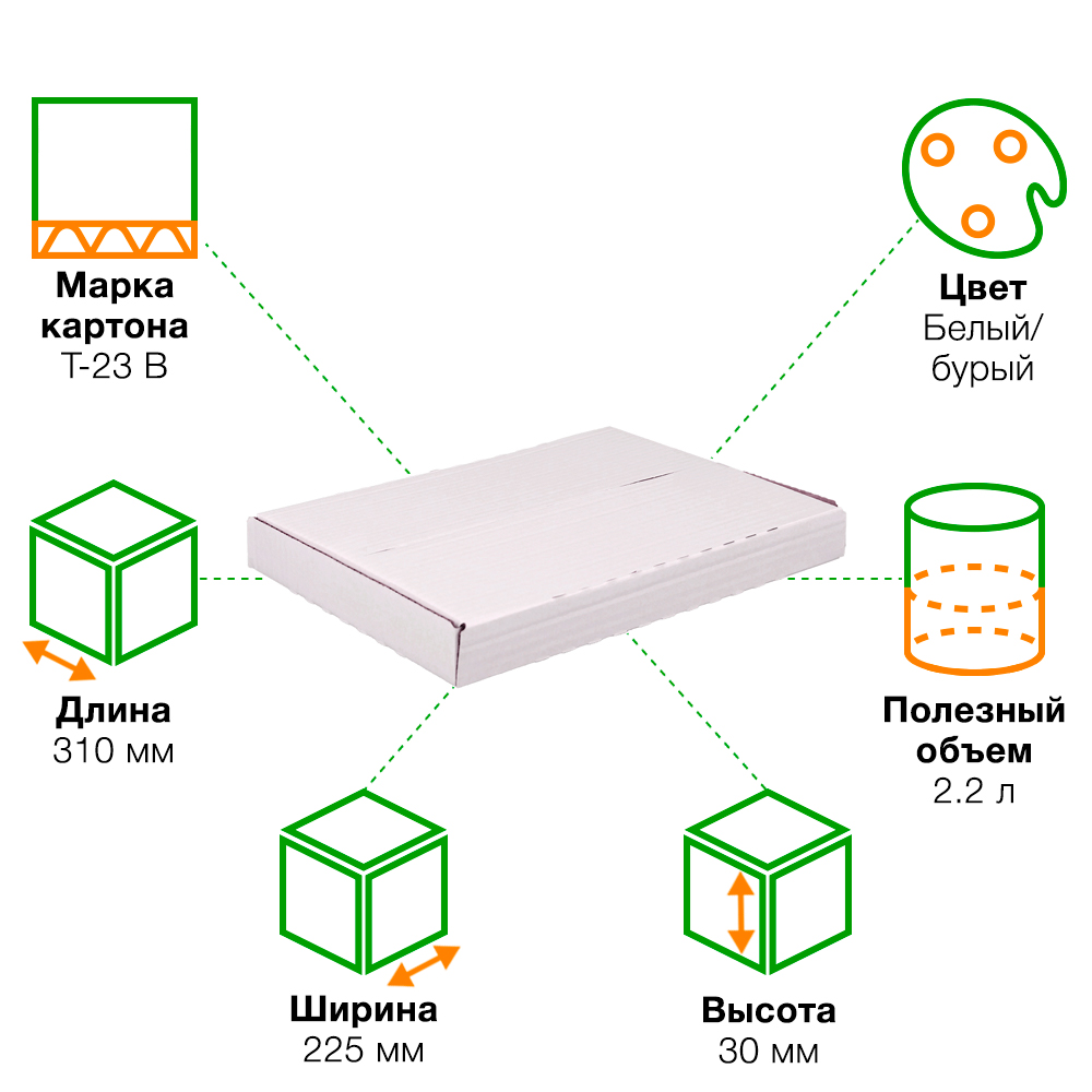 Книжный лоток №4, 310*225*30 мм Книжный лоток №4, 310*225*30 мм