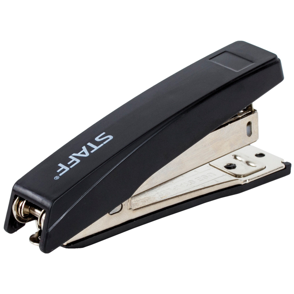 Степлер с антистеплером STAFF для скоб №10, чёрный, 10 листов Степлер с антистеплером STAFF для скоб №10, чёрный, 10 листов