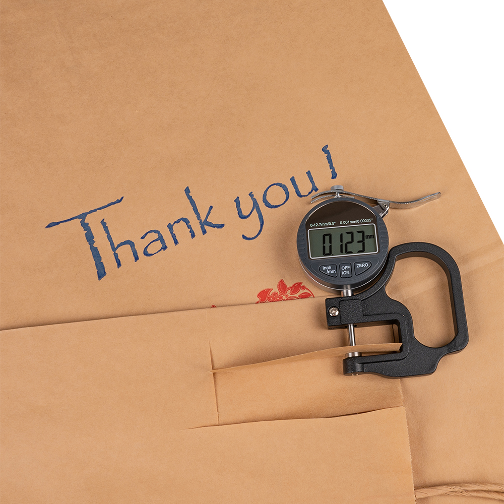 Крафт пакет с крученой ручкой «Thank you», 80 г/м², 35*15*45 см Крафт пакет с крученой ручкой «Thank you», 80 г/м², 35*15*45 см