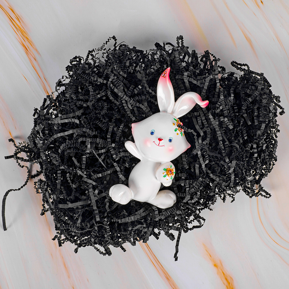 Бумажный наполнитель «Чёрная материя», цветная бумага, чёрный, 1 кг Бумажный наполнитель «Чёрная материя», цветная бумага, чёрный, 1 кг