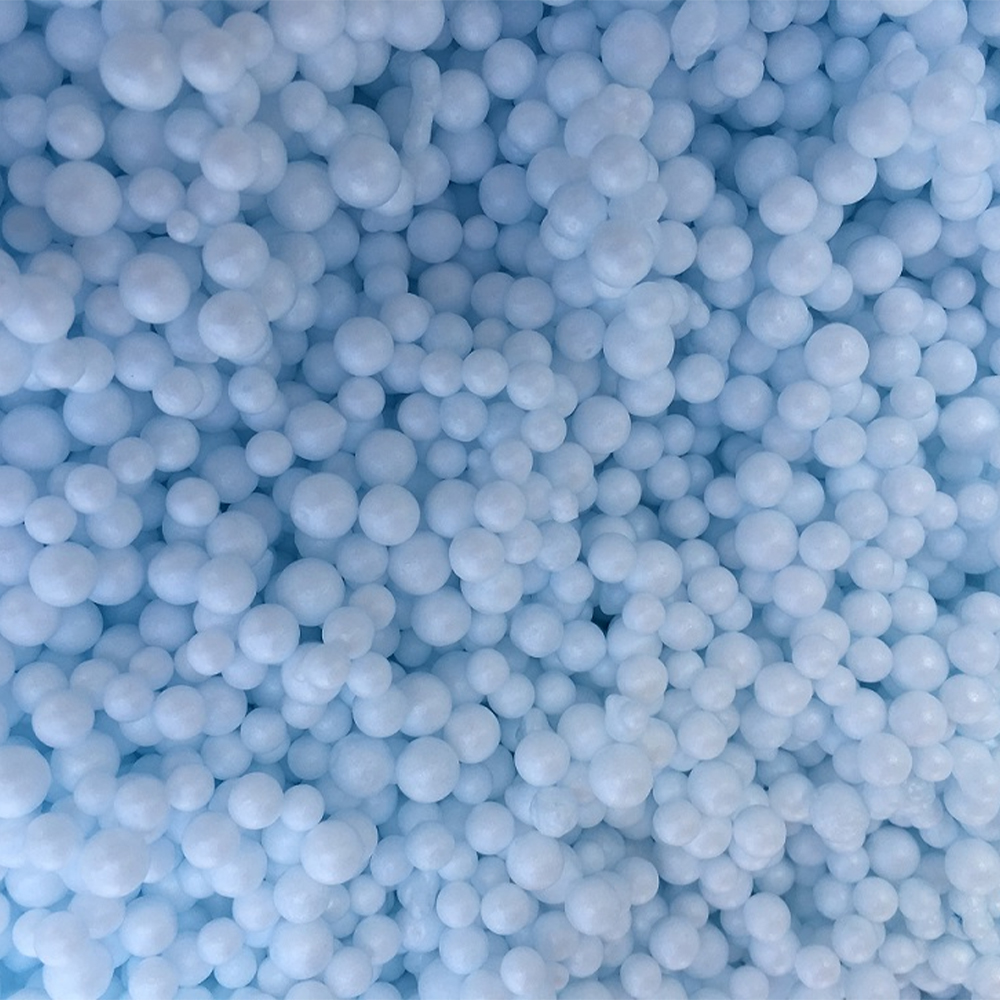 Гранулы пенополистирола для стяжки, голубые, 400 л Гранулы пенополистирола для стяжки, голубые, 400 л