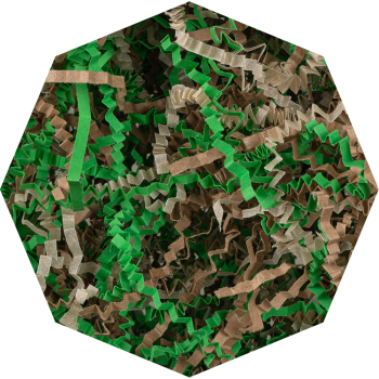 Бумажный наполнитель «Лесной дозор», цветная бумага, микс, 1 кг