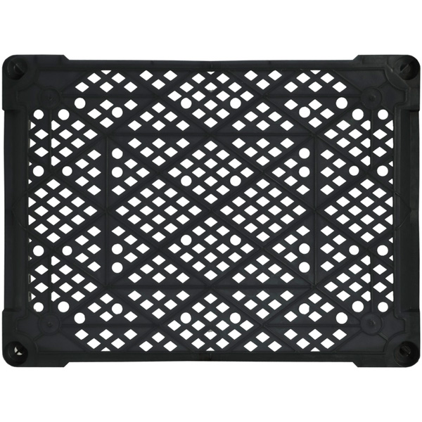 Пластиковый ящик для грибов, чёрный, 400*300*110 мм Пластиковый ящик для грибов, чёрный, 400*300*110 мм