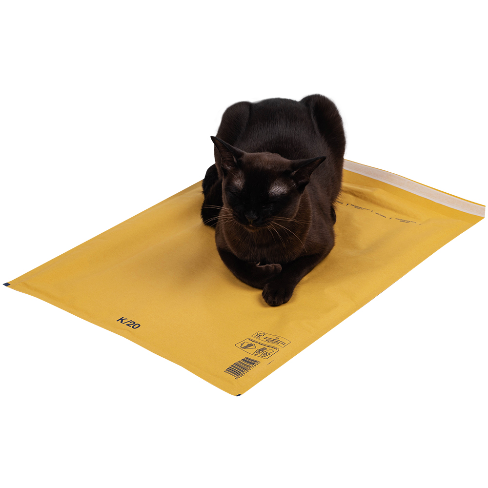 Бурый крафт пакет с прослойкой, 37*48 см, K-20-G (K/7) Бурый крафт пакет с прослойкой, 37*48 см, K-20-G (K/7)