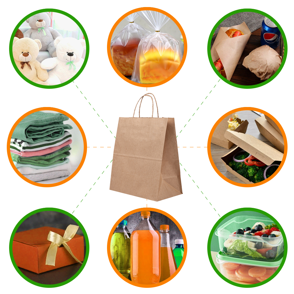 Крафт пакет с крученой ручкой, 80 г/м², 32*12*29 см Крафт пакет с крученой ручкой, 80 г/м², 32*12*29 см