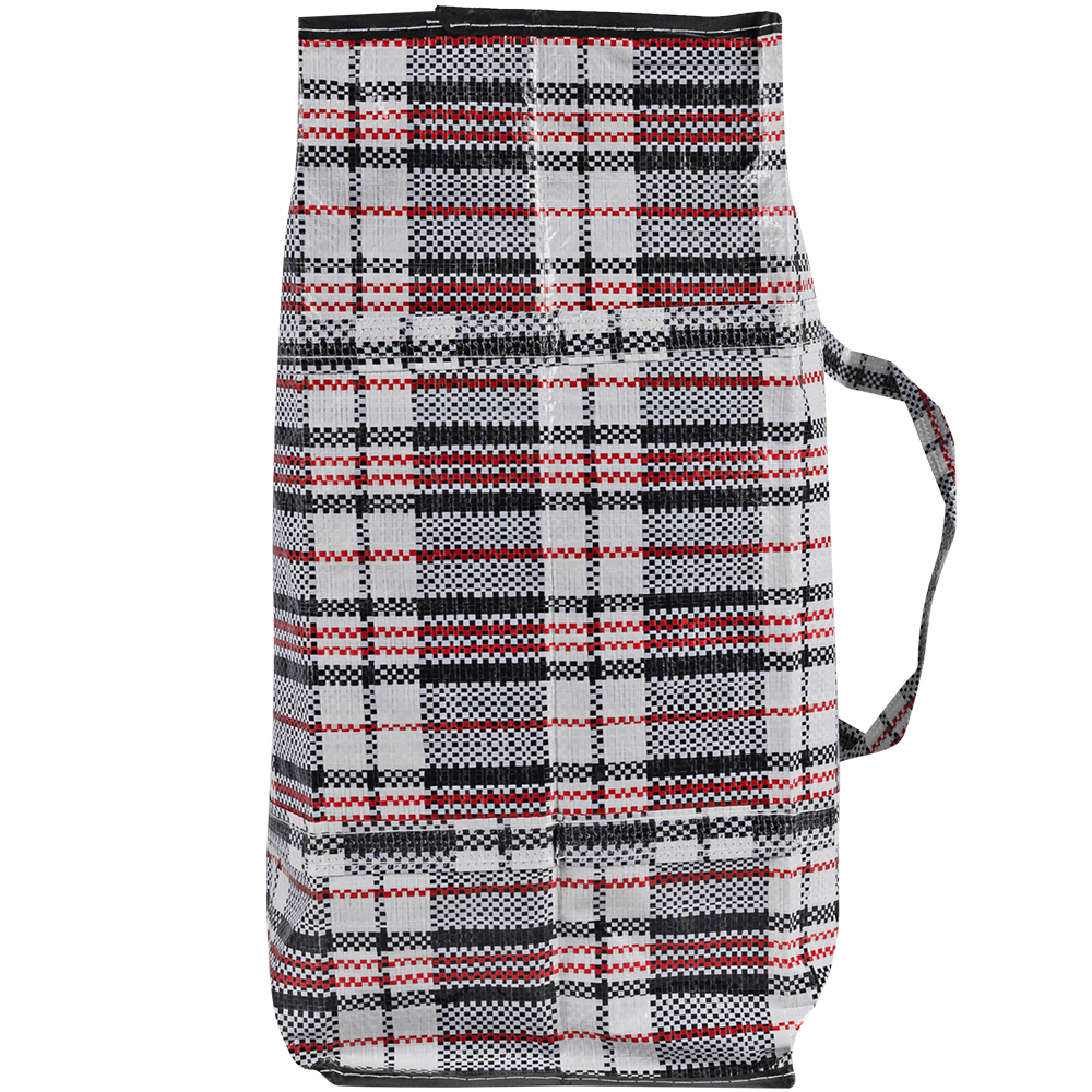 Сумка однослойная хозяйственная, 68 л, 60*25*45 см, чёрно-красная Сумка однослойная хозяйственная, 68 л, 60*25*45 см, чёрно-красная