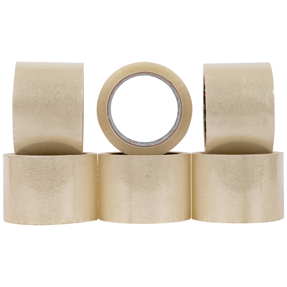 Клейкая лента прозрачная широкая Unibob®, 72мм*66м*45мкм Клейкая лента прозрачная широкая Unibob®, 72мм*66м*45мкм