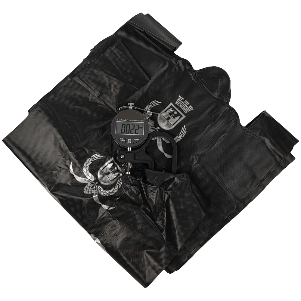 Пакет майка ПНД «Белый Медведь» чёрный, 30+16*58см, 15 мкм, 100шт. Пакет майка ПНД «Белый Медведь» чёрный, 30+16*58см, 15 мкм, 100шт.