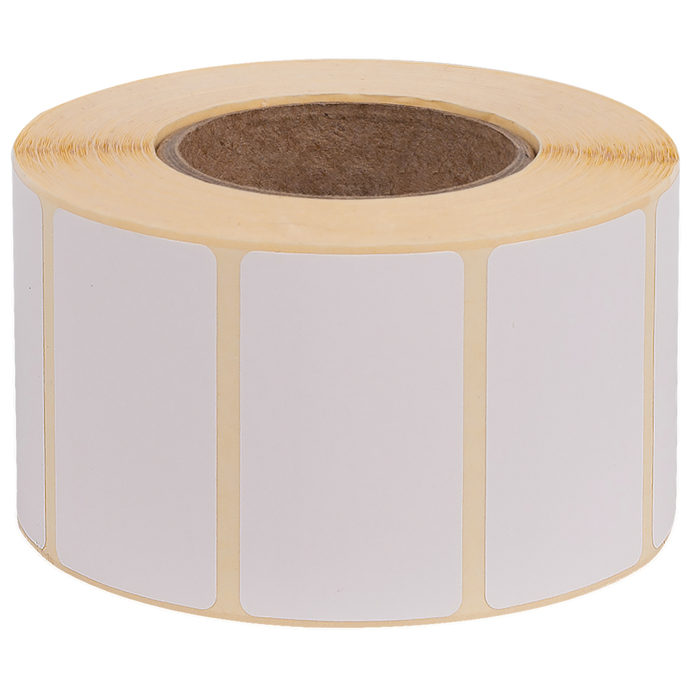 Термоэтикетки самоклеющиеся ЭКО 43*25 мм, втулка 40 мм, 1000 шт./рол. Термоэтикетки самоклеющиеся ЭКО 43*25 мм, втулка 40 мм, 1000 шт./рол.