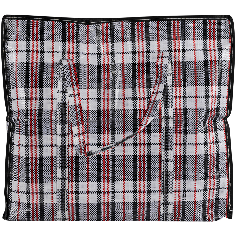 Сумка однослойная хозяйственная, 68 л, 60*25*45 см, чёрно-красная Сумка однослойная хозяйственная, 68 л, 60*25*45 см, чёрно-красная