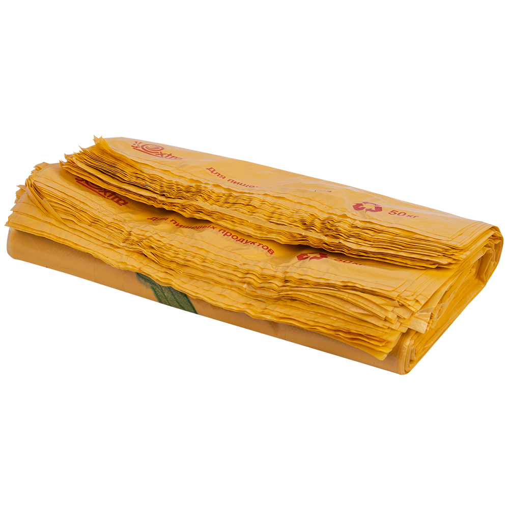 Пакет майка ПНД «Овощи» желтый, 30+16*55см, 25 мкм, 100шт. Пакет майка ПНД «Овощи» желтый, 30+16*55см, 25 мкм, 100шт.