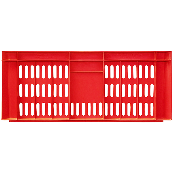 Пластиковый ящик, красный, 600*400*250 мм Пластиковый ящик, красный, 600*400*250 мм