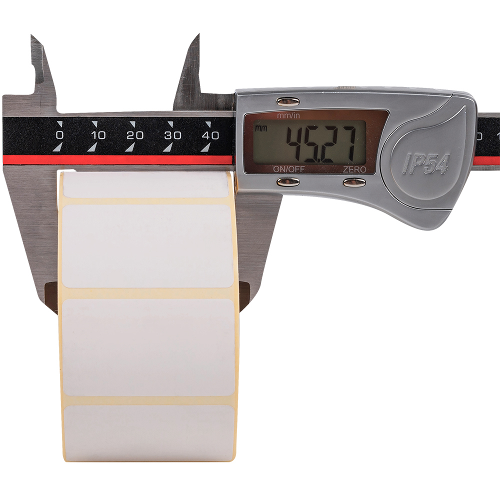 Термоэтикетки самоклеющиеся ЭКО 43*25 мм, втулка 40 мм, 1000 шт./рол. Термоэтикетки самоклеющиеся ЭКО 43*25 мм, втулка 40 мм, 1000 шт./рол.