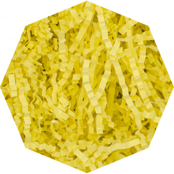 Бумажный наполнитель «Лимонно-желтый», цветная бумага, 1 кг