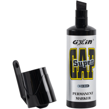 Маркер перманентный Gxin «Super cap» G-185, черный, 4-8 мм, 1 шт.